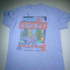 Forest Fire Memorabilia Tee Size L